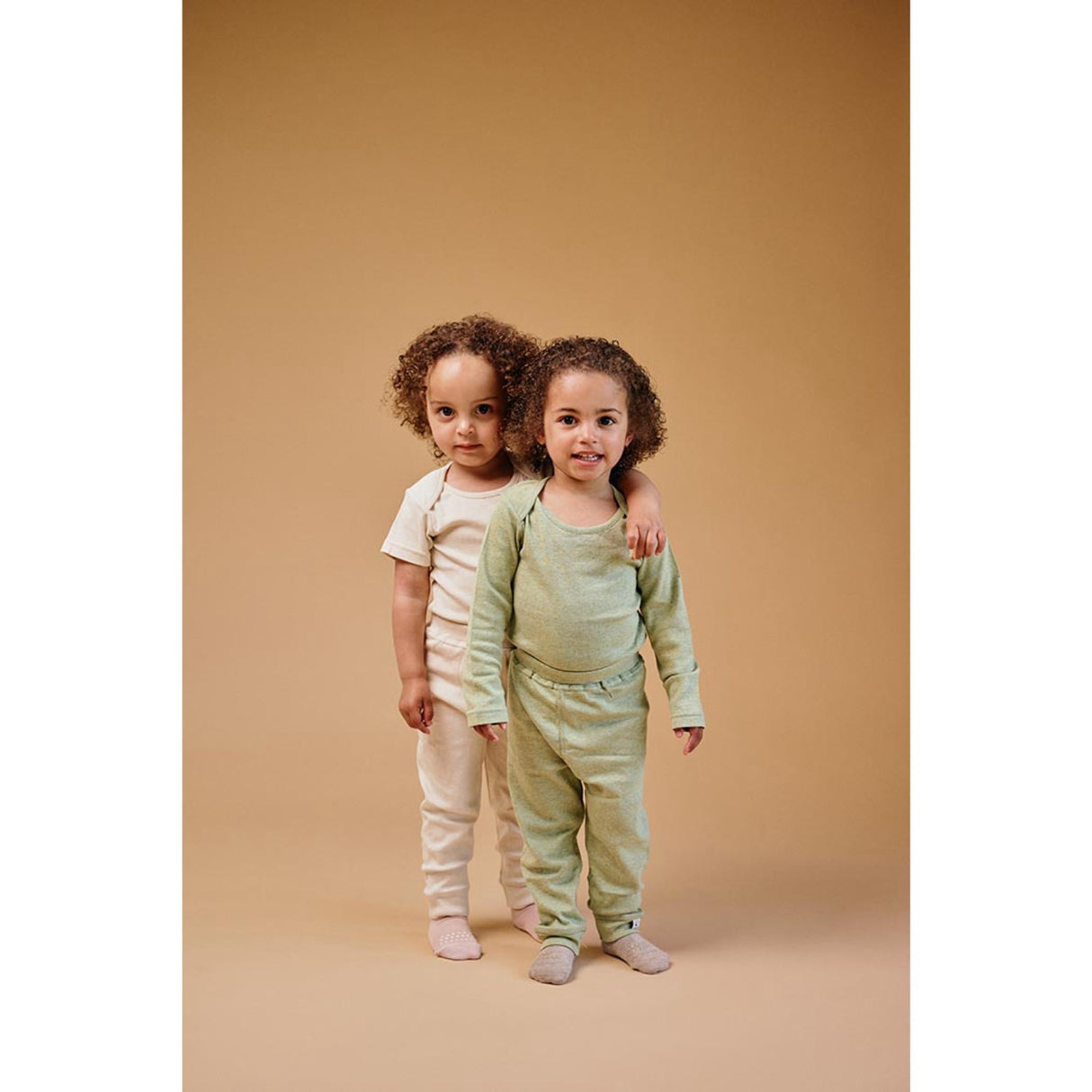 Gobabygo Feather Root Pants Plant Dyed