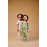 Gobabygo Feather Root Pants Plant Dyed