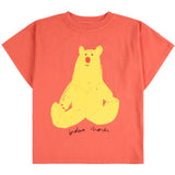 Bobo Choses Red Hug Me Bear T-Shirt