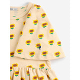 Bobo Choses Offwhite Sunflower All Over Dress