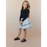 Sofie Schnoor Black Thin Stripe Skirt