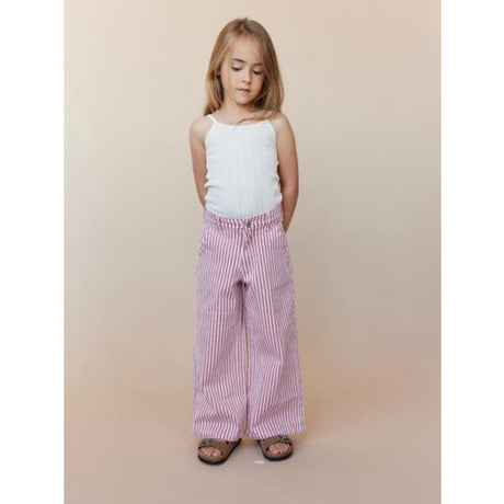 Sofie Schnoor Red Striped Pants