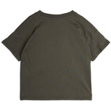 Mini Rodini Black Arrowed Heart Embroidery T-Shirt