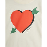 Mini Rodini Offwhite Arrowed Heart Blouse