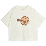 Mini Rodini Offwhite Flundra T-Shirt