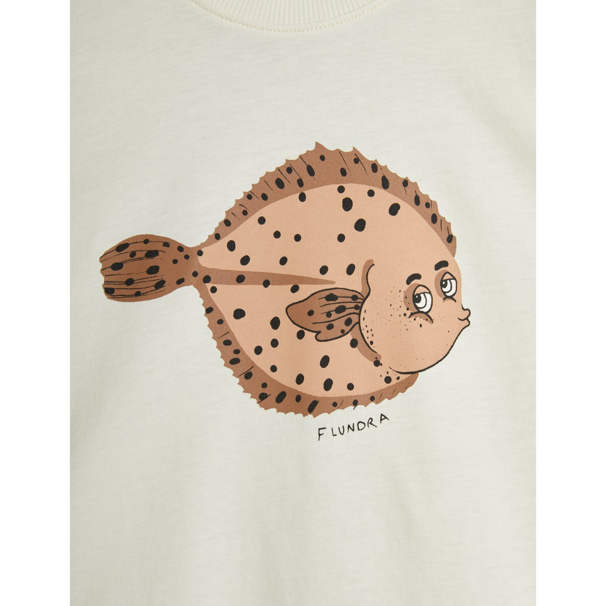 Mini Rodini Offwhite Flundra T-Shirt