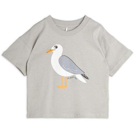 Mini Rodini Grey Seagull T-Shirt