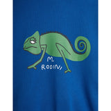 Mini Rodini Blue Lizard Sweatshirt