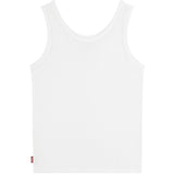 Levi's Bright White Lvg Meet And Greet Ribbed Tank Top