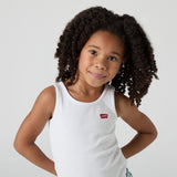 Levi's Bright White Lvg Meet And Greet Ribbed Tank Top