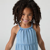 Levi's Hang Up Without Destruction Lvg Halter Tiered Dress