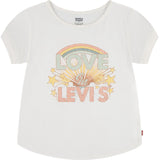 Levi's Gardenia Double Cuff Tee