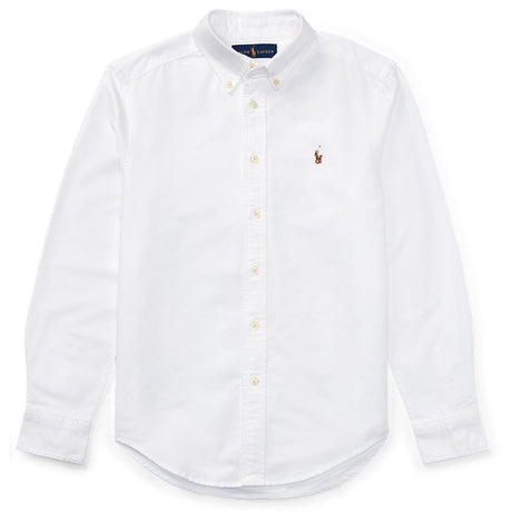 Polo Ralph Lauren White Boy Sport Shirt