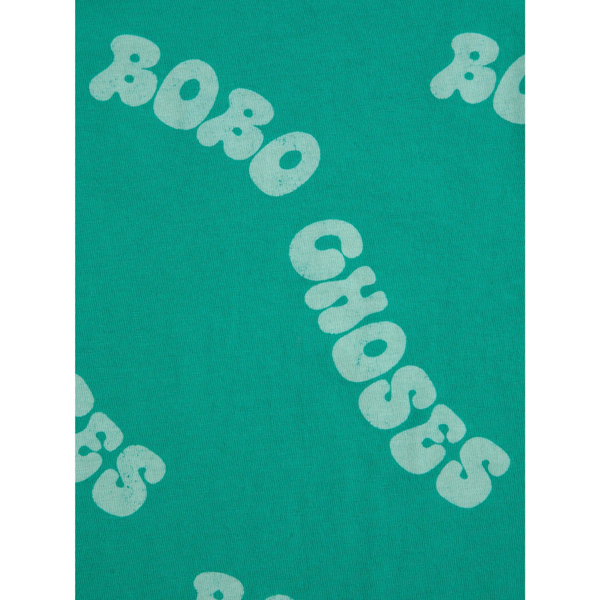 Bobo Choses Green Wavy Bobo Choses All Over T-Shirt