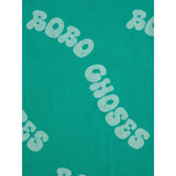 Bobo Choses Green Wavy Bobo Choses All Over T-Shirt
