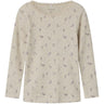 Name It Peyote Melange Small Flower Dabua Blouse