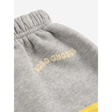 Bobo Choses Heather Grey Knee Patches Jogging Pants