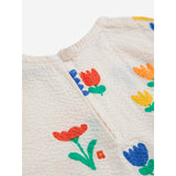 Bobo Choses Multicolor Garden Party All Over Woven Top