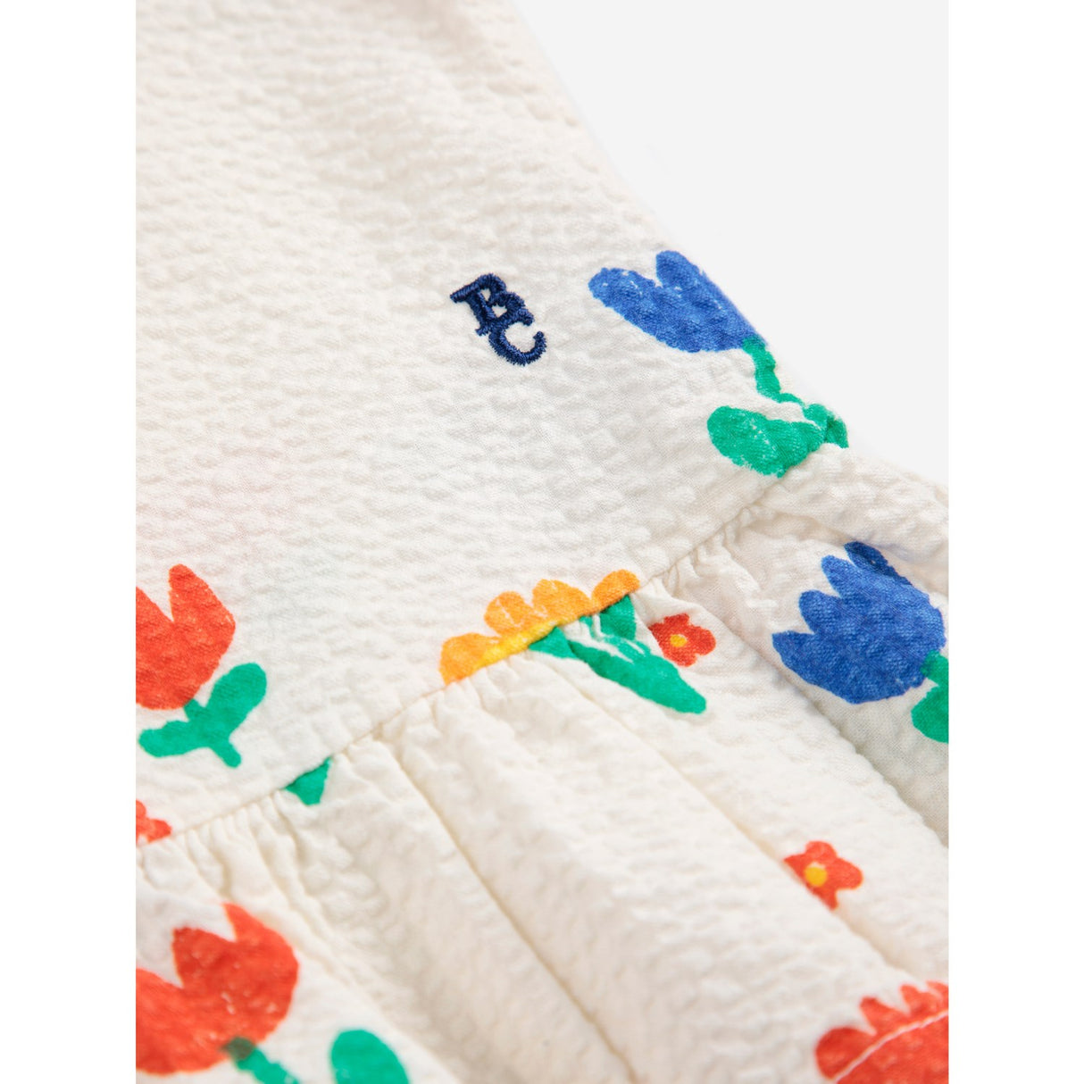 Bobo Choses Multicolor Garden Party All Over Woven Top