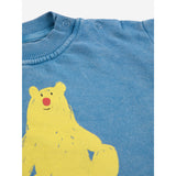 Bobo Choses Blue Hug Me Bear Sweatshirt
