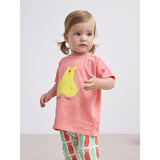 Bobo Choses Coral Pink Hug Me Bear T-Shirt