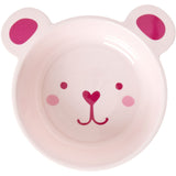 Rice Melamine Bowl With Bowl In Bear Shape - Pink - 500 Ml