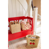 Rice Paper Rope Foldable Basket In Nature - Large