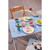 Rice Melamine Kids Lunch Plate With Wildlife Print - Pink