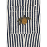 Konges Sløjd Naval Stripe Fender Overalls Gots