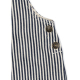 Konges Sløjd Naval Stripe Fender Overalls Gots
