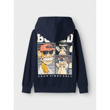 Name It Navy Blazer Maddux Bored Of Directors Regular Sweatshirt