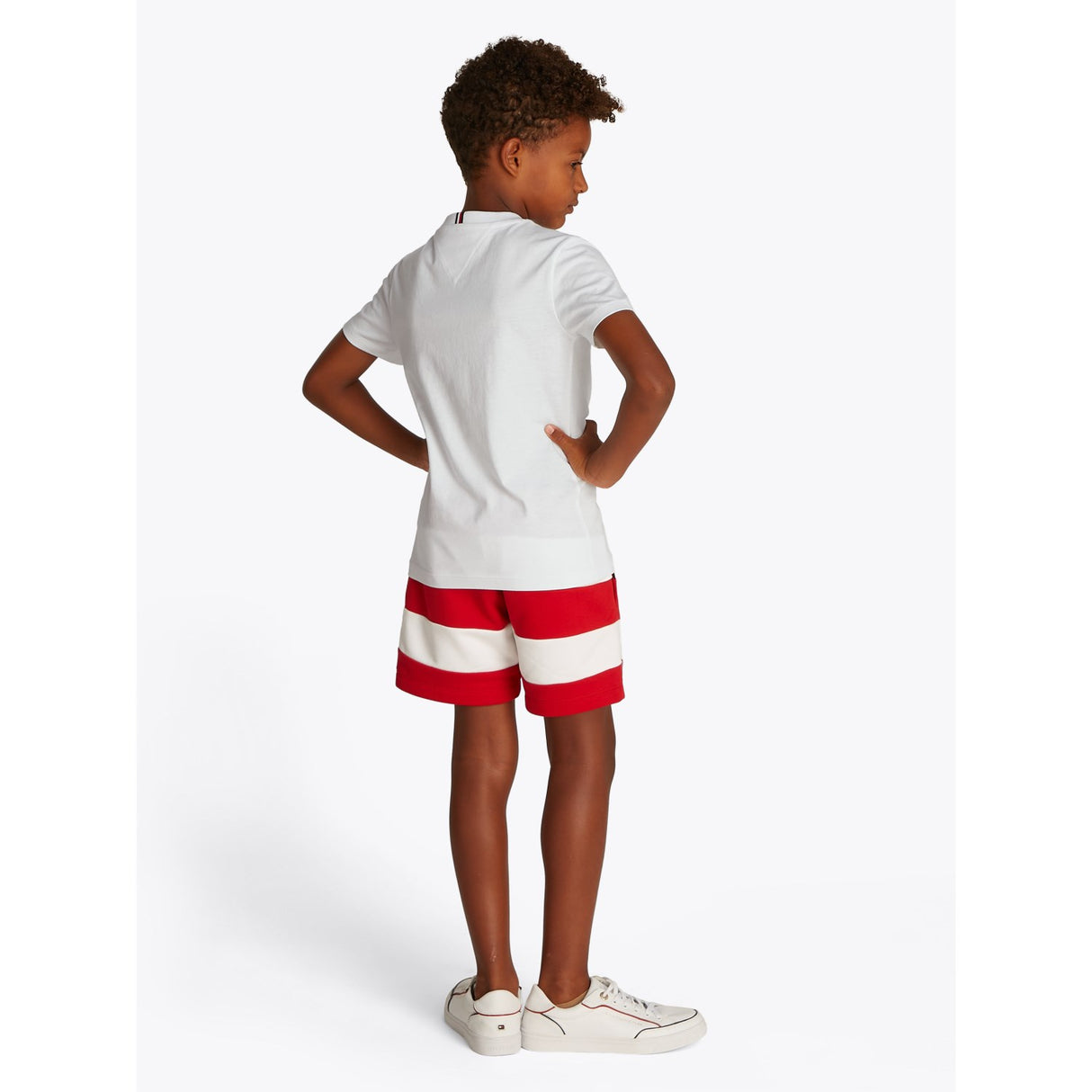 Tommy Hilfiger White Flag Reg T-Shirt