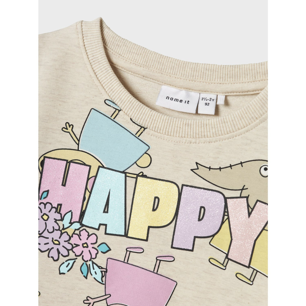 Name It Peyote Melange Fira Peppa Pig Sweat Dress