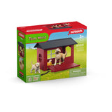 Schleich Dog Kennel With 2 Golden Retrievere