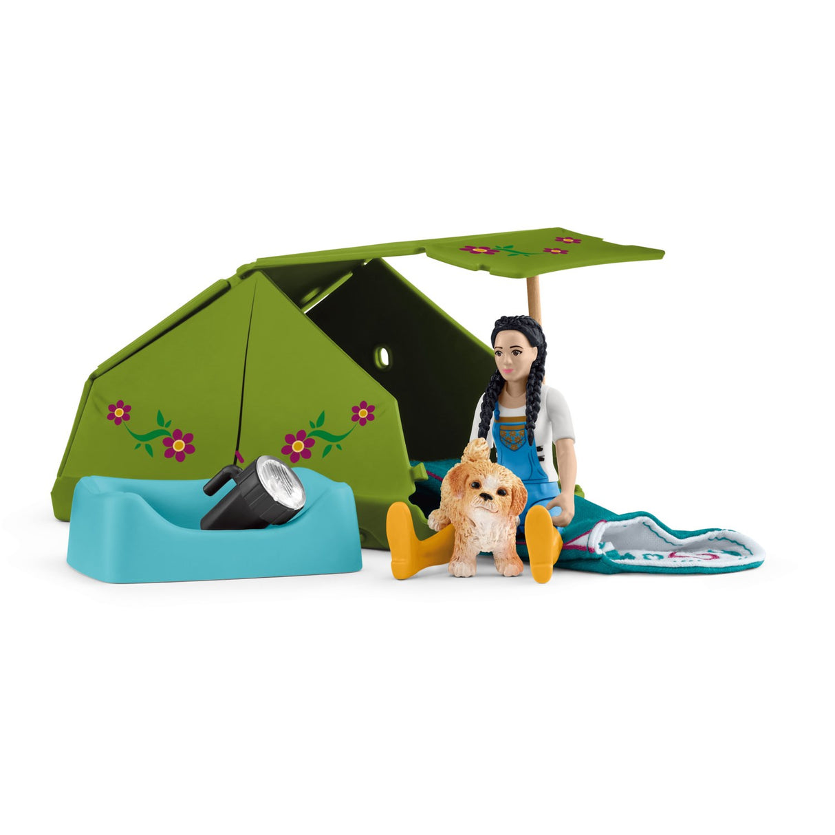 Schleich Pocket Set Camping Adventure With Kim