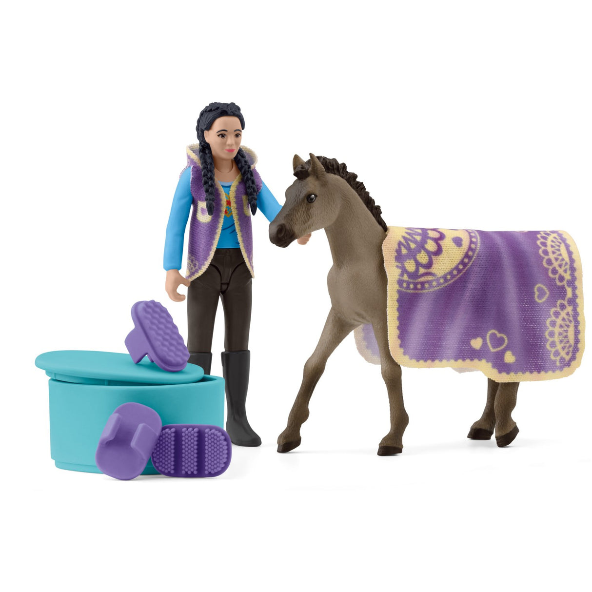 Schleich Pocket Set Beauty Set With Kim
