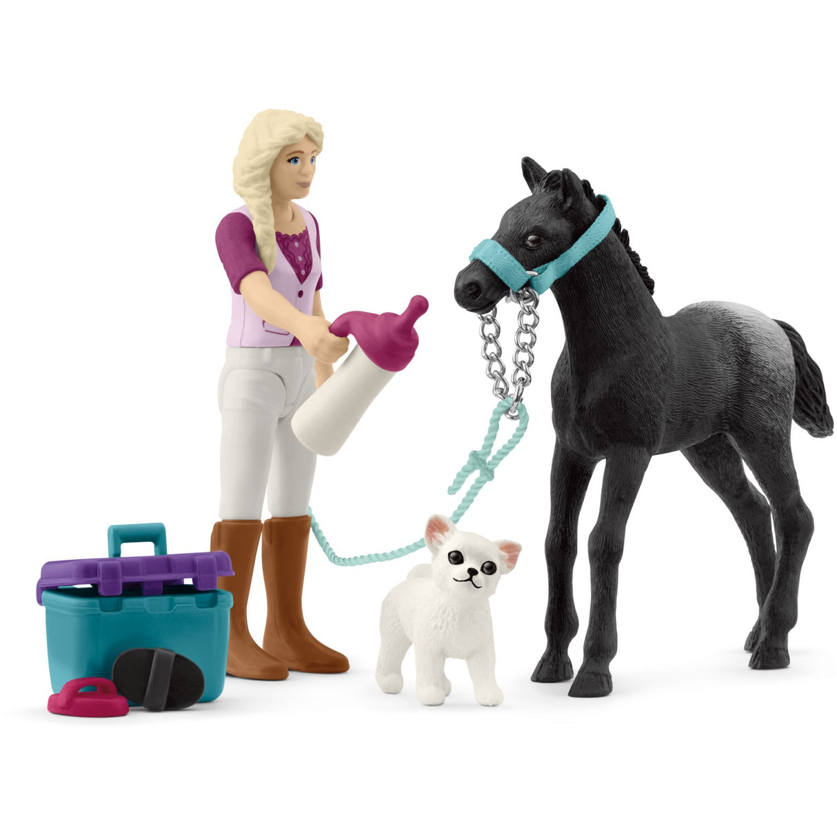 Schleich Pocket Set Care Set for Foal