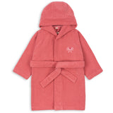 Konges Sløjd Flamingo Plume Terry Bathrobe Embroidery Gots