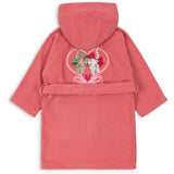 Konges Sløjd Flamingo Plume Terry Bathrobe Embroidery Gots