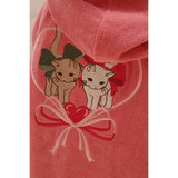 Konges Sløjd Flamingo Plume Terry Bathrobe Embroidery Gots