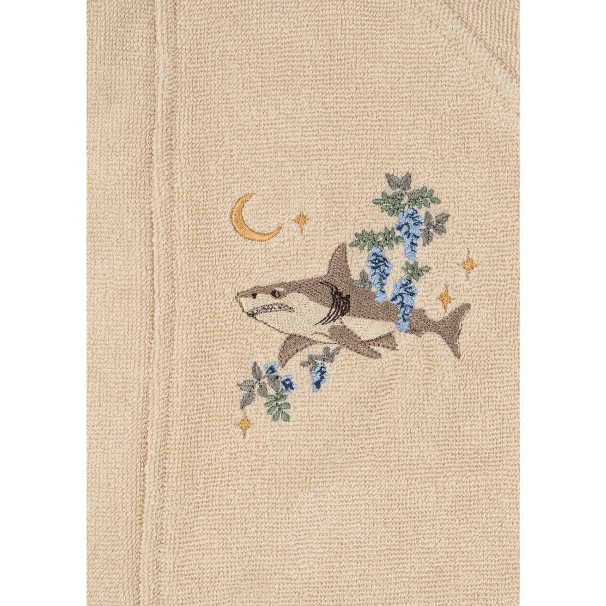 Konges Sløjd Summer Sand Terry Bathrobe Embroidery Gots