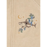 Konges Sløjd Summer Sand Terry Bathrobe Embroidery Gots