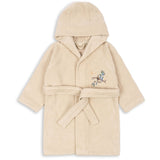 Konges Sløjd Summer Sand Terry Bathrobe Embroidery Gots