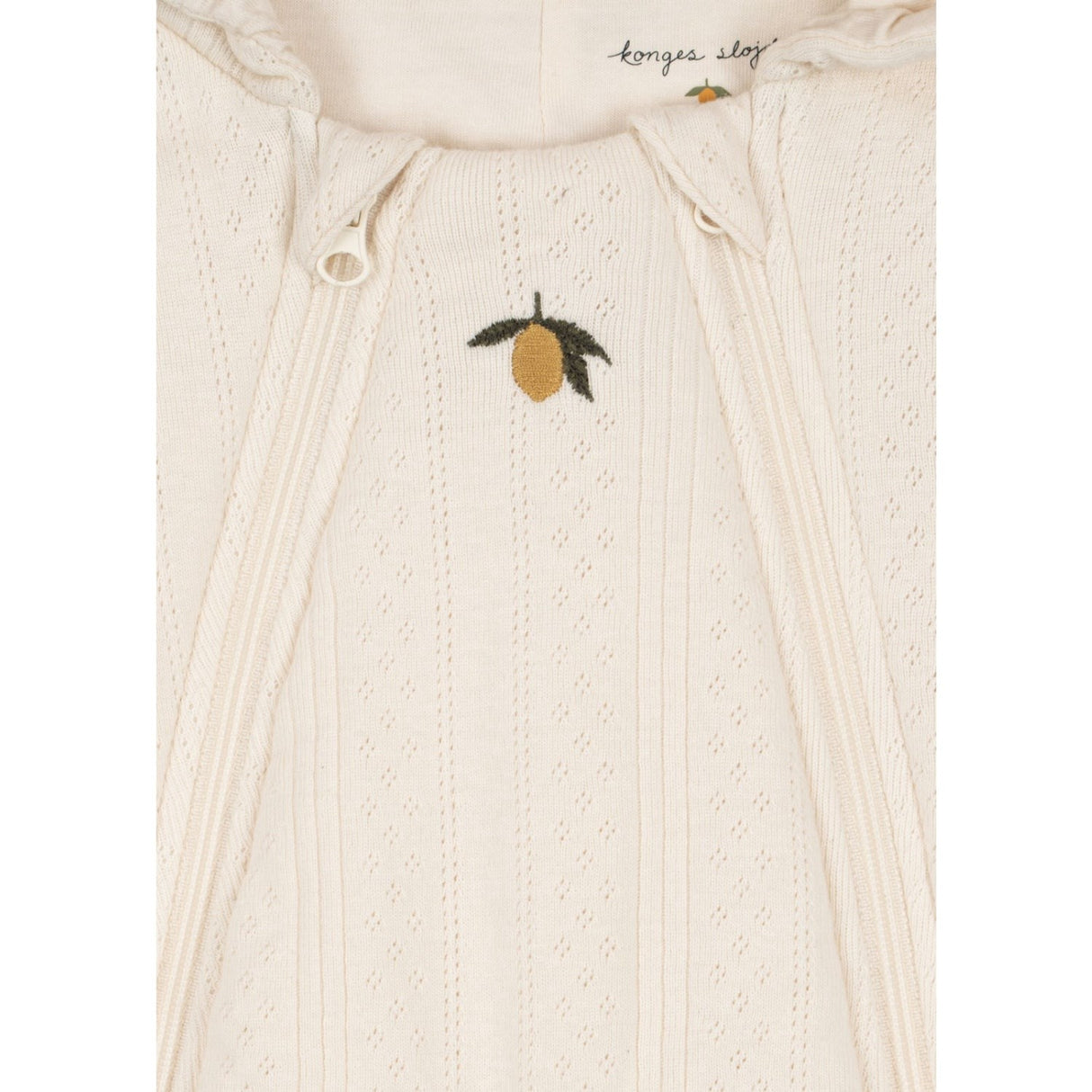 Konges Sløjd Antique White Minna Padded Onesie