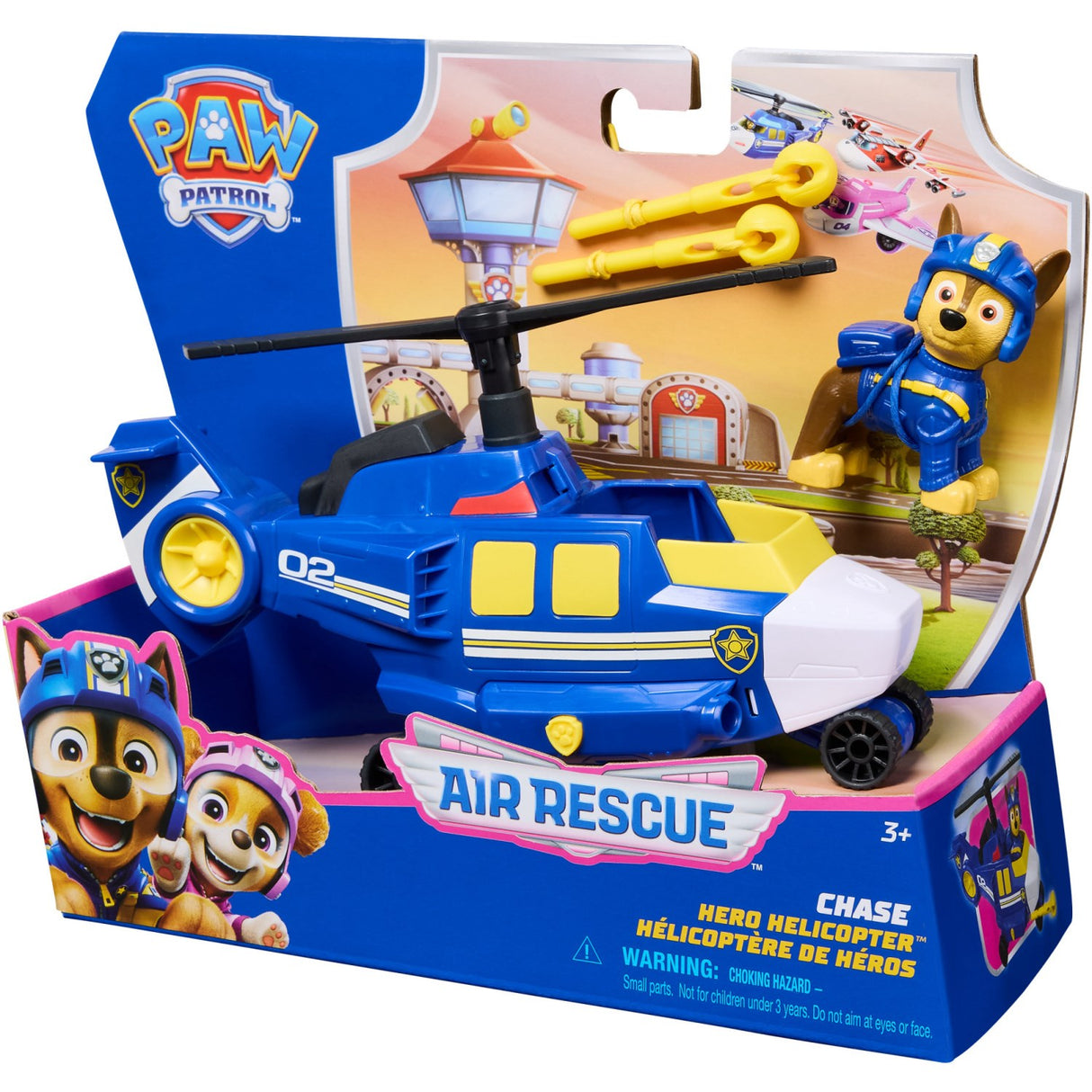 Paw Patrol Air Rescue Themed Vehicle Chase