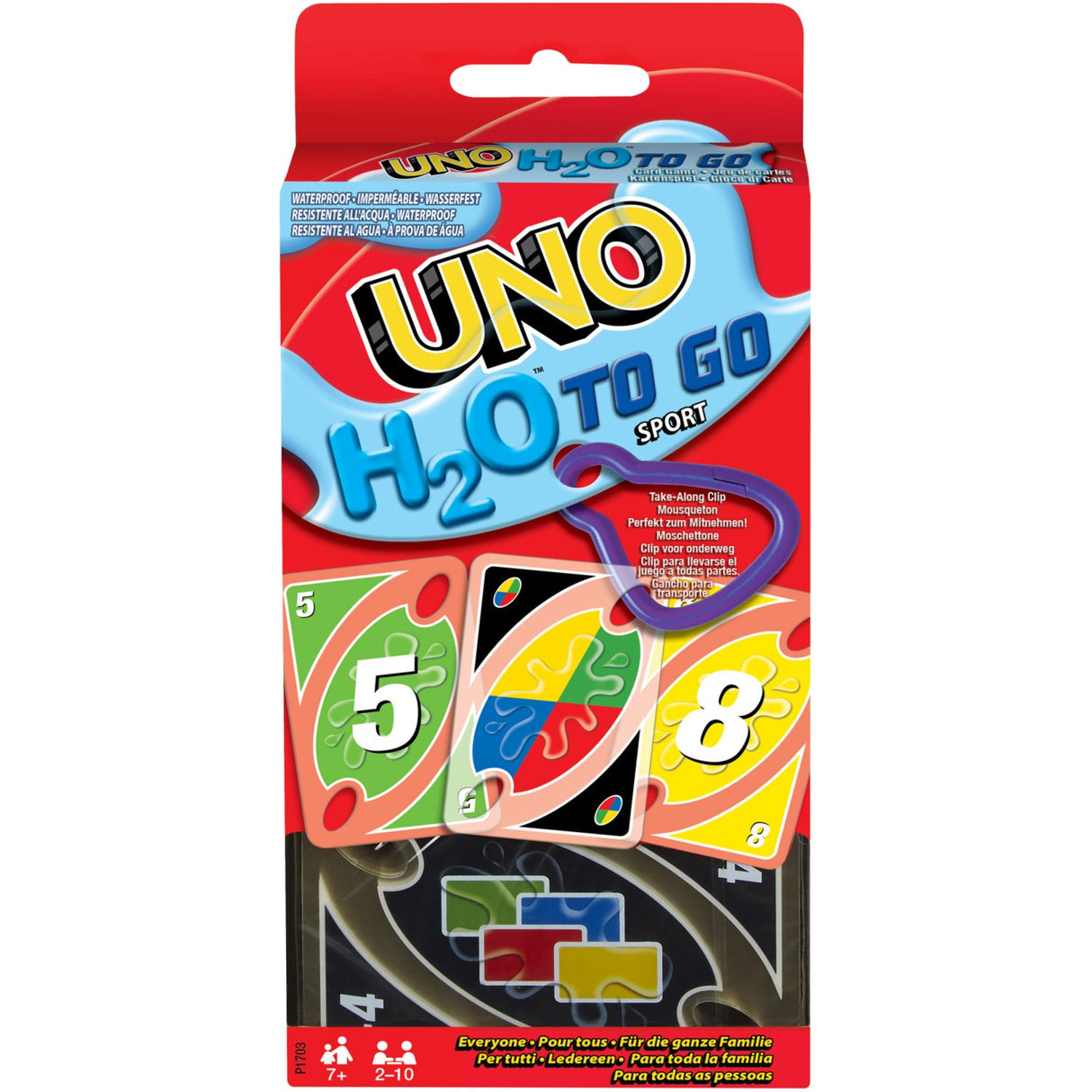 Mattel Games UNO H2O To Go