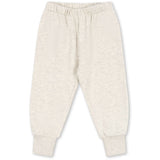 Konges Sløjd Off White Melange Loupy Lou Sweat Pants Gots