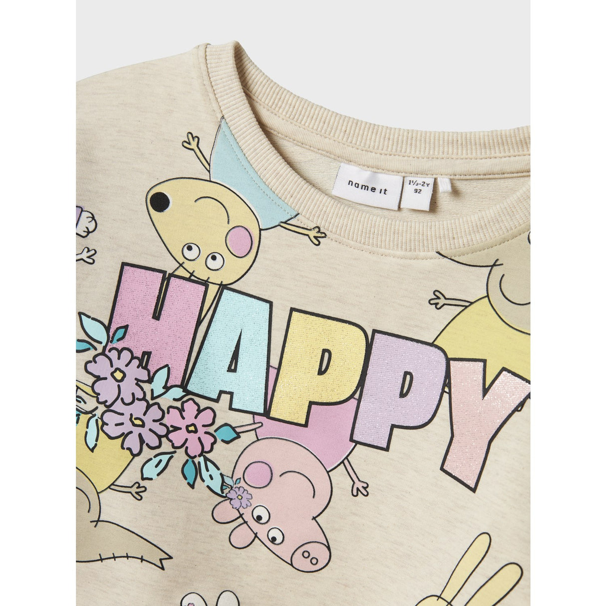 Name It Peyote Melange Fira Peppa Pig Regular Sweatshirt