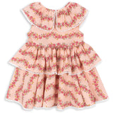 Konges Sløjd Floria Pink Bella Frill Dress Gots