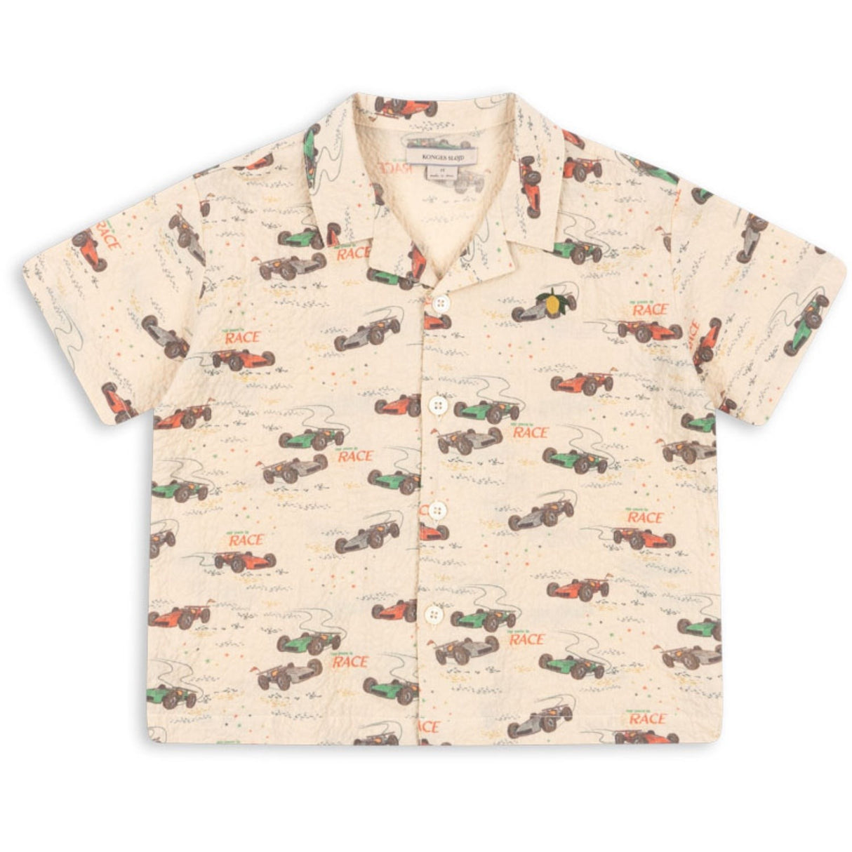 Konges Sløjd Grand Prix Elliot Ss Shirt Gots